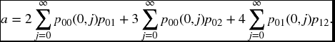 numbered Display Equation