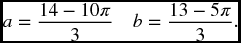 numbered Display Equation