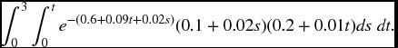 numbered Display Equation