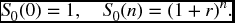 numbered Display Equation