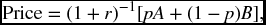 numbered Display Equation