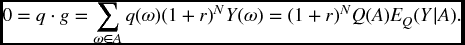 numbered Display Equation