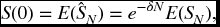 numbered Display Equation