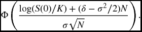 numbered Display Equation