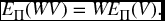 numbered Display Equation