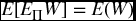 numbered Display Equation