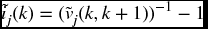 numbered Display Equation