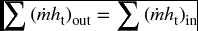 numbered Display Equation