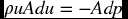 numbered Display Equation