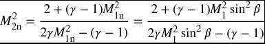 numbered Display Equation