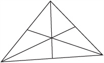The centrum of a triangle.