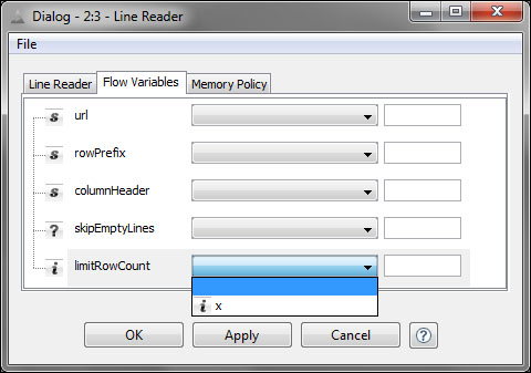 Node controls