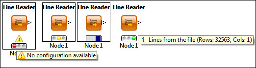 Node controls