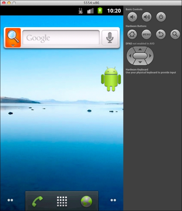 Setting up the Android emulator