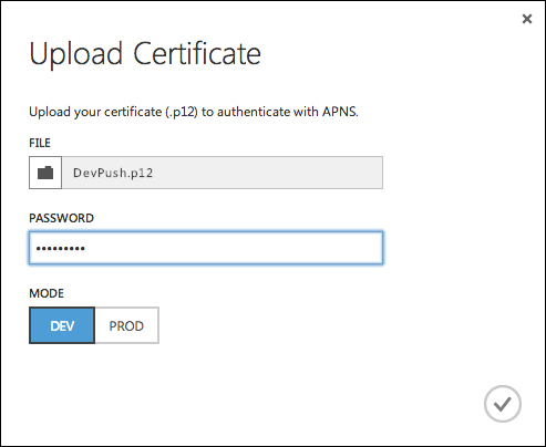 Setting up a certificate signing request