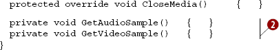 The basic MediaStreamSource structure