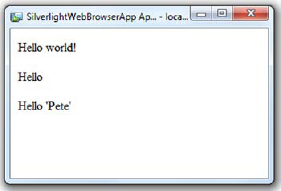 InvokeScript used to manipulate the contents of the web page in the WebBrowser control