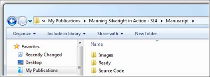 The Back and Forward buttons have even made it into the Windows shell, in the file explorer windows.