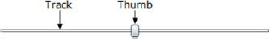 The required parts of a Slider are the thumb and the track. The actual appearance of the slider isn't important as long as it has the parts that form the UI contract.