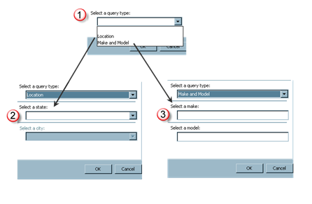 Figure 4.4-8 Selecting the next set of prompts to display using Selection Groups