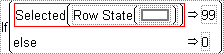 Example of a Formula Using the Selected Function