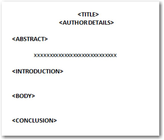 Display 3.26: Typical Layout of a Conference Paper