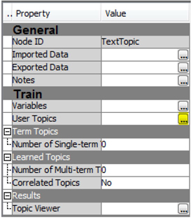 Display C3.8 Text topic node property panel