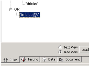 Display C4.19: Added Boolean rule to the existing rules set for the ‘Swallowing’ category