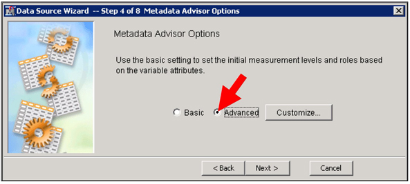 Display C5.1 Data Source creation