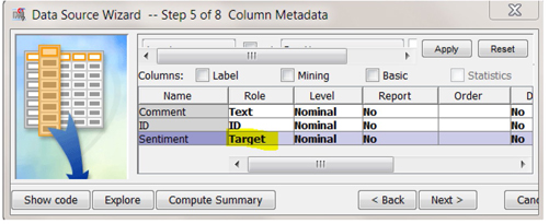 Display C6.12. Data source creation process for data set All_model