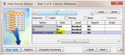 Display C6.13. Data source creation process for All_Test data set