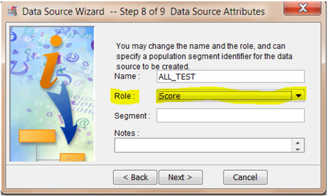 Display C6.14. Data source creation process for data set All_Test