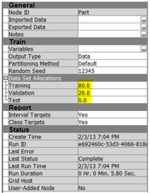 Display C6.16. Data partition node property panel