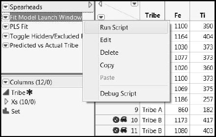 Figure 1.2: Running the Script “Fit Model Launch Window”