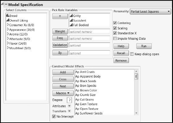 Figure 8.23: Fit Model Window