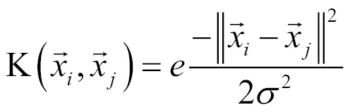 Using kernels for non-linear spaces