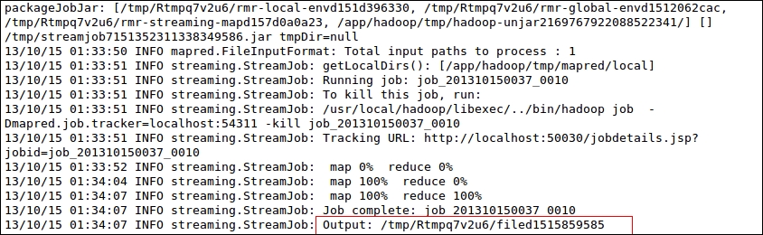 Understanding RHadoop examples