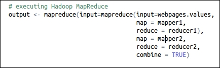 Performing analytics over data