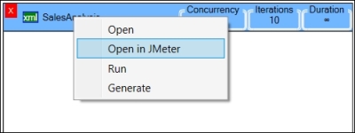 Running an example execution