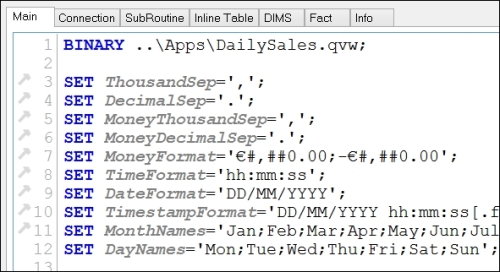 Loading data from QlikView