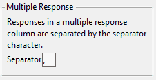 Example Multiple Response Configuration