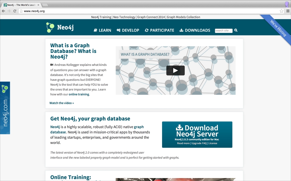 The Neo4j community website