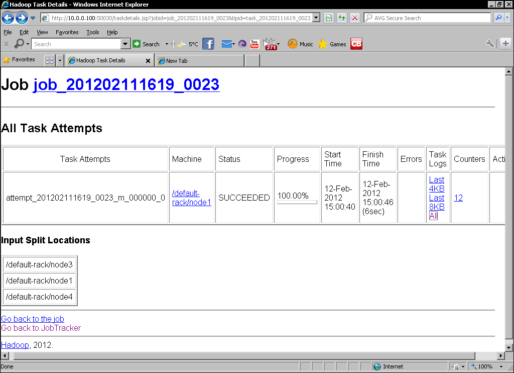 Time for action – creating counters, task states, and writing log output