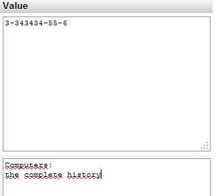 Data entry panel tuning for CHAR and VARCHAR