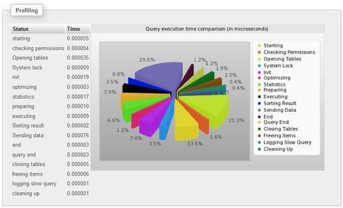 Profiling queries