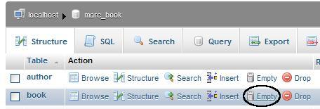 Deleting all of the rows in a table