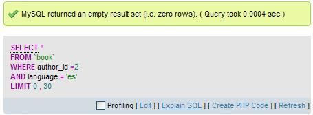 Optimizing indexes with EXPLAIN