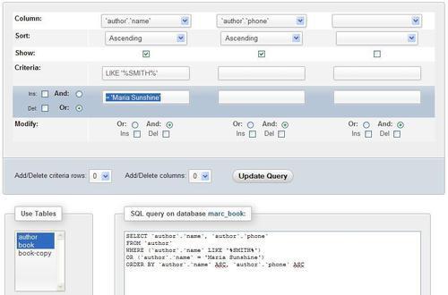 Adding conditions to the criteria box