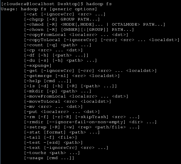 Importing and exporting data into HDFS using Hadoop shell commands