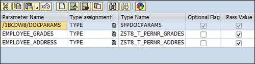 Creating nested tables